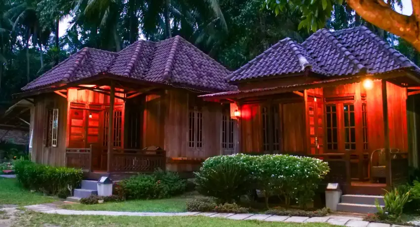 Family Room with Kitchen